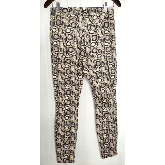 Good American Good Legs Snake Animal Print High Rise Skinny Jeans Size 6/28 - Picture 2 of 11